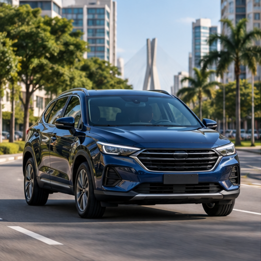 Automóvel, utilitário e caminhão protegidos por seguro
